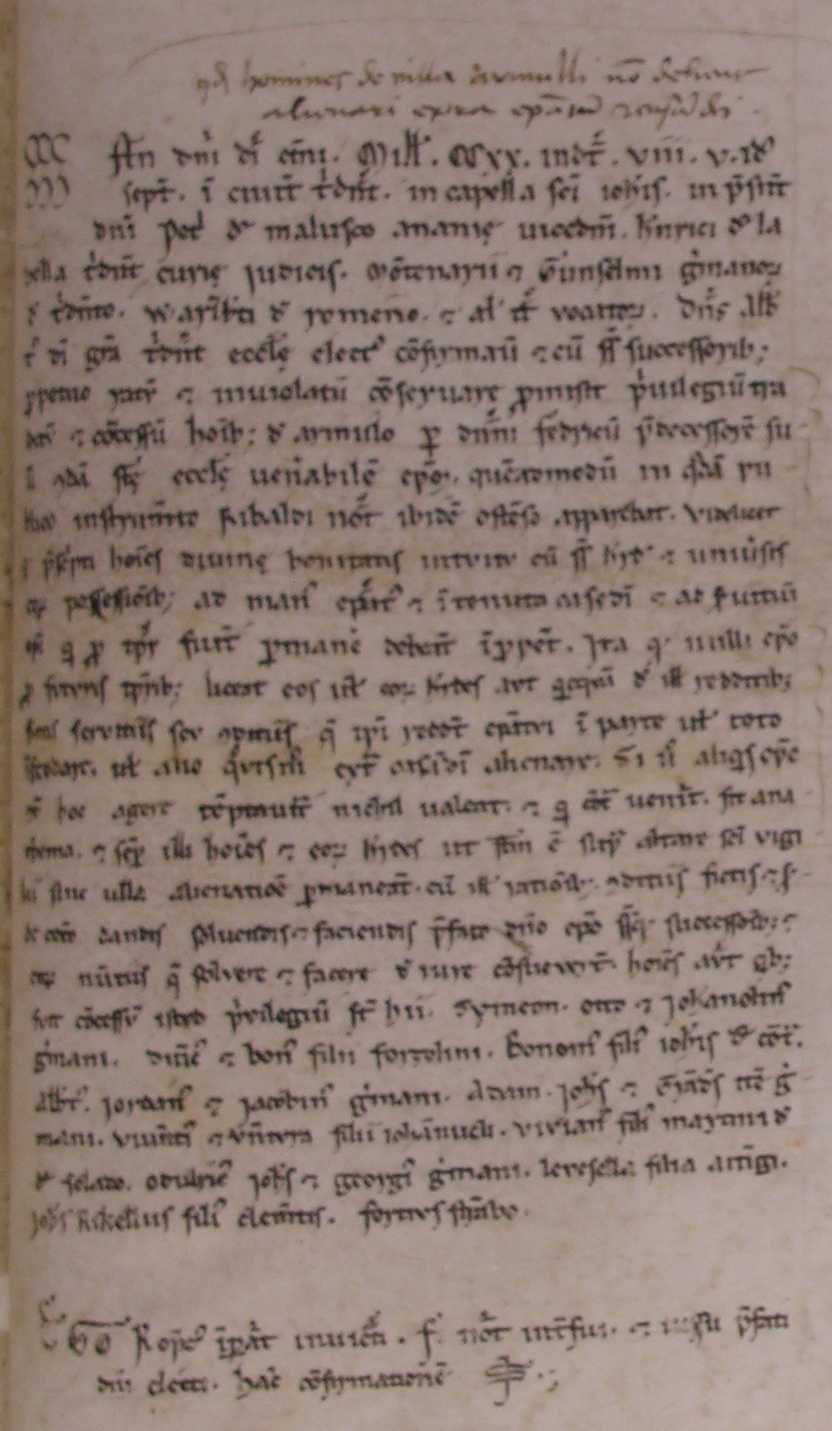 Codice Wanghiano anno 1220
